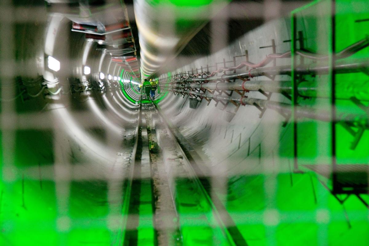 Interconexión subterránea eléctrica entre España y Francia. Interconexión subterránea eléctrica entre España y Francia.