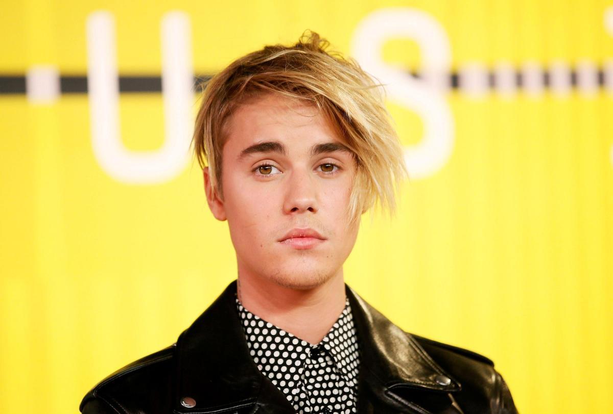 Justin Bieber, en los MTV Video Music Awards de 2015 en Los Ángeles.