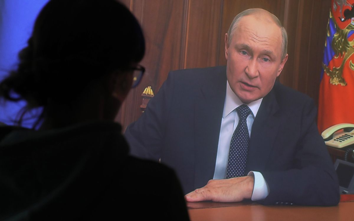 Putin anuncia una movilización parcial de la población rusa para la guerra en Ucrania Putin anuncia una movilización parcial de la población rusa para la guerra en Ucrania
