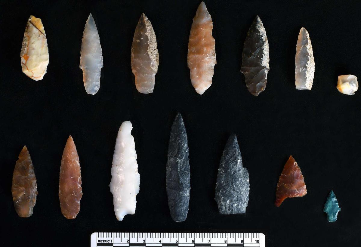 Puntas de flecha de 15.700 años de antigüedad descubiertas en América