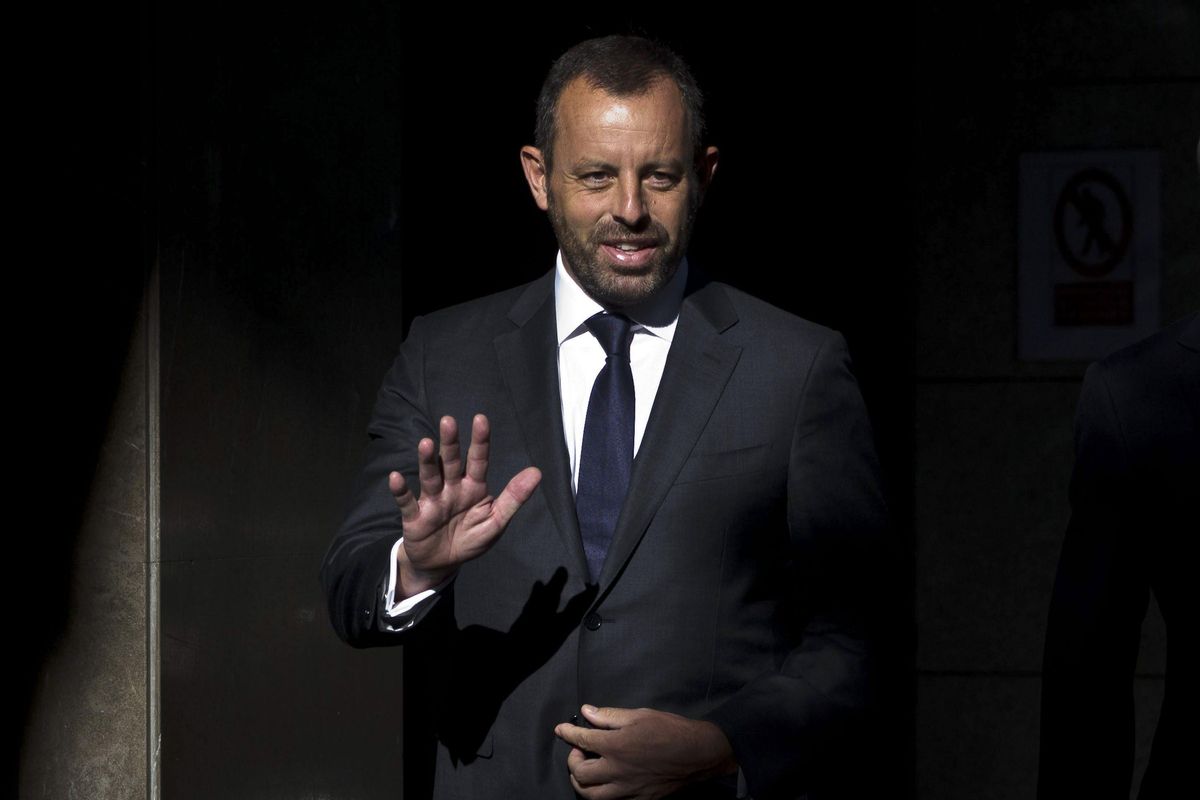 Fotografía de archivo del expresidente del F.C. Barcelona, Sandro Rosell. Fotografía de archivo del expresidente del F.C. Barcelona, Sandro Rosell.