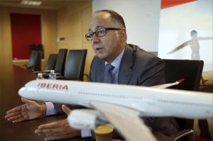 El consejero delegado de IAG, Luis Gallego, en una imagen de su etapa como presidente de Iberia.
