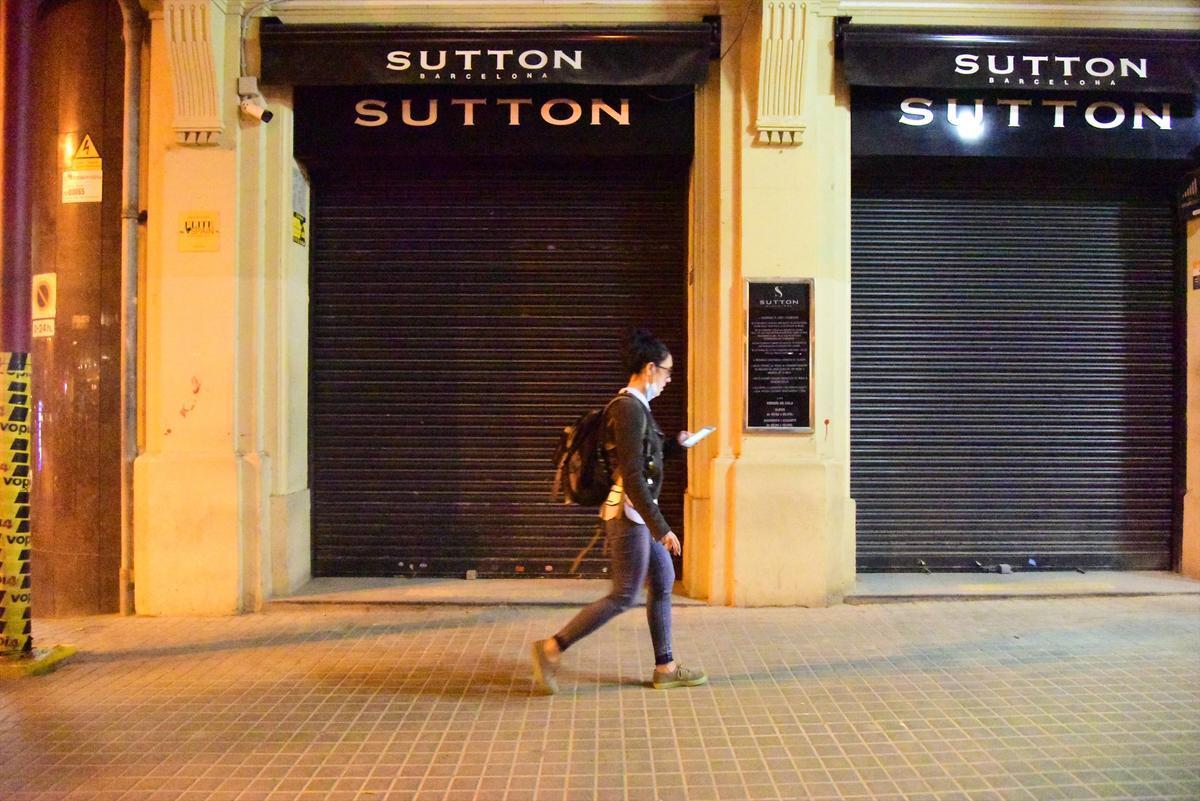 Fachada del Sutton, en Barcelona.