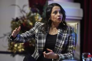 La líder de Cs, Inés Arrimadas.