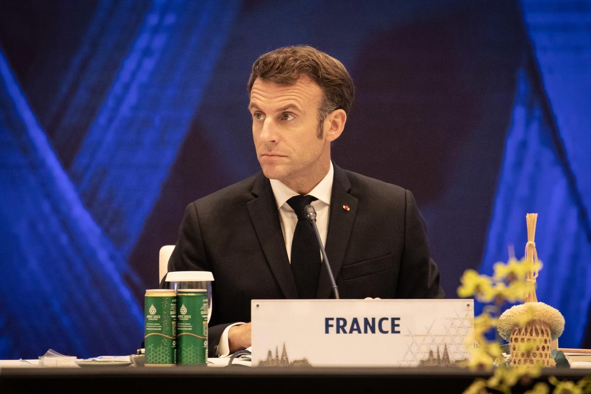 Macron no excluye enviar tanques a Ucrania pero lo condiciona a una no escalada en el conflicto