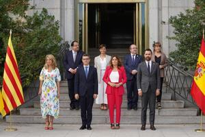 La mesa de diálogo logra avances parciales en desjudicialización y defensa del catalán