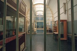 Interior de la cárcel de Carabanchel.