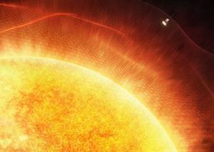 Una sonda espacial penetra por primera vez en la atmósfera del Sol