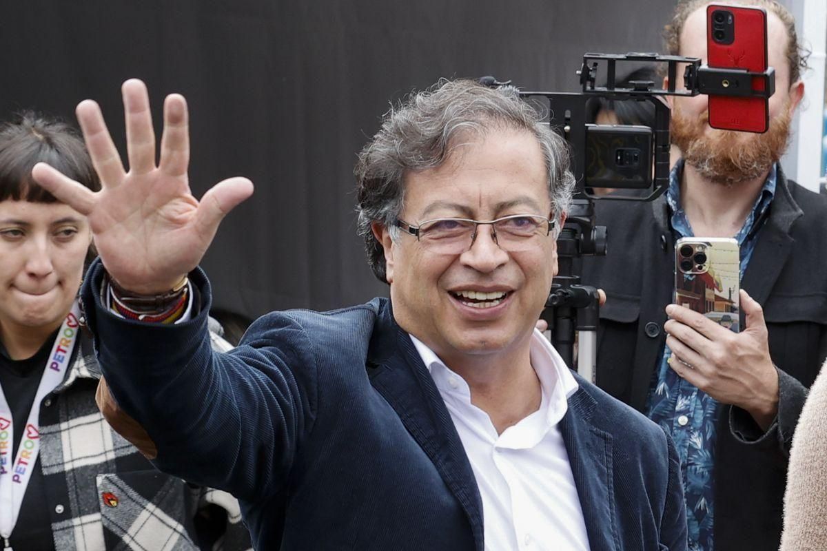 El candidato a la presidencia de Colombia por la Coalición Pacto Histótico, Gustavo Petro. El candidato a la presidencia de Colombia por la Coalición Pacto Histótico, Gustavo Petro.