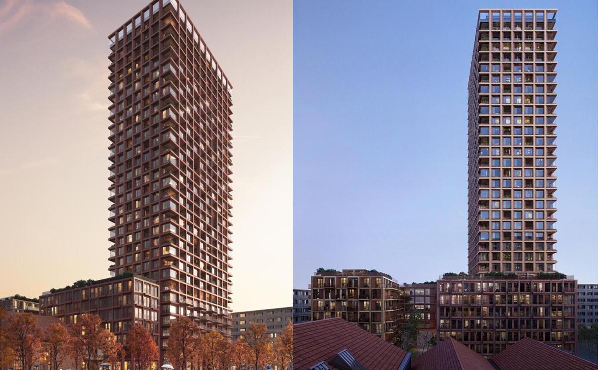 Así será el primer rascacielos hecho completamente de madera
