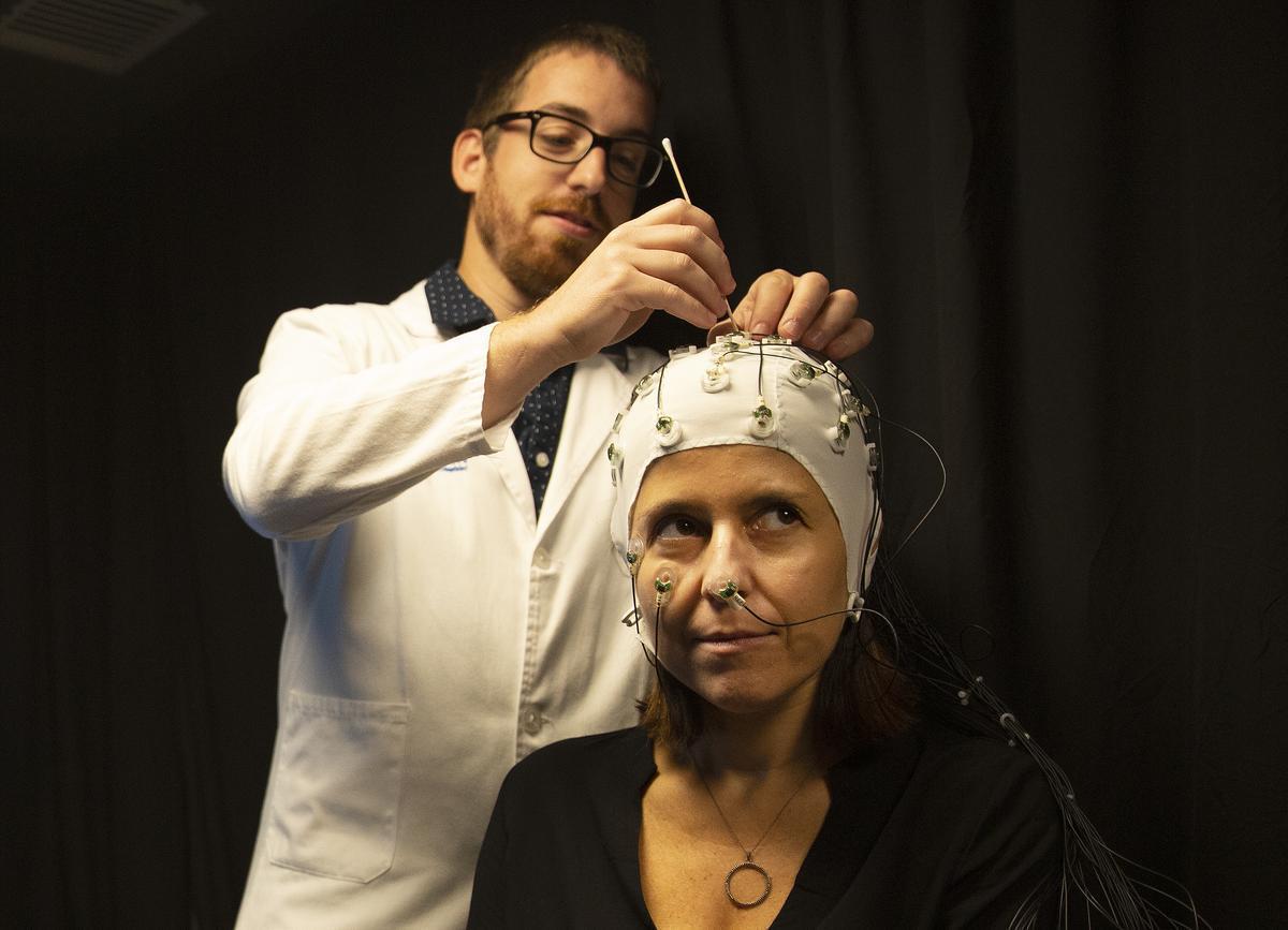 Imagen del Migraine Adaptive Brain Center, del Hospital Vall d’Hebron, inaugurado en octubre de 2019. ELISENDA PONS