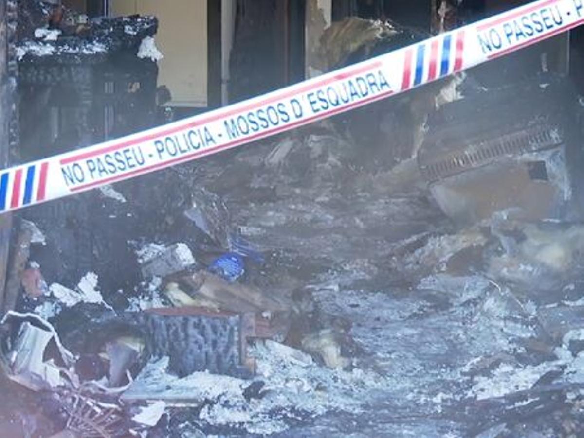 Muere una mujer en el incendio de su casa en Lleida