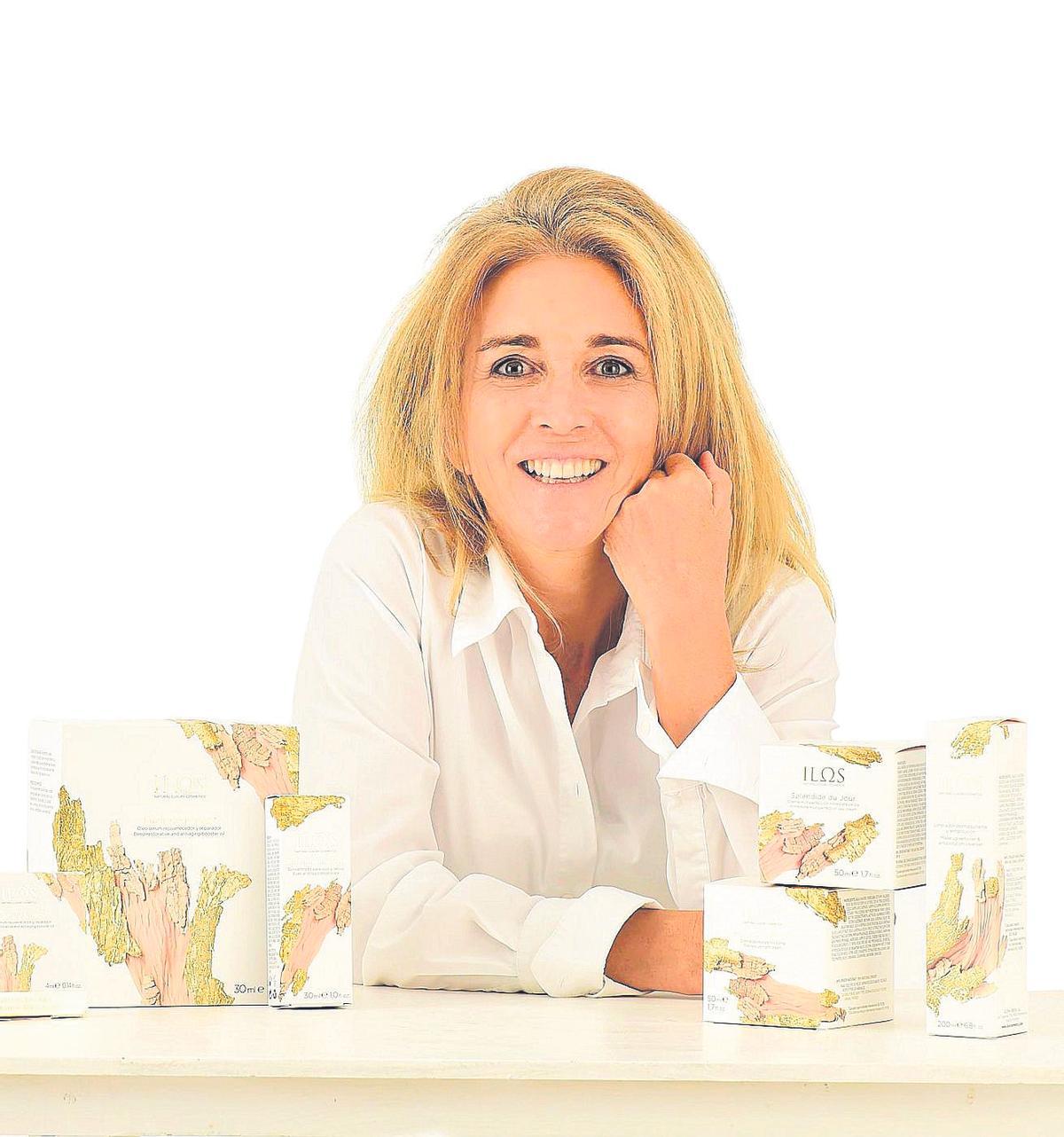 Elena Grau, CEO y fundadora de EG Active Cosmetics y de Ilos Luxury 