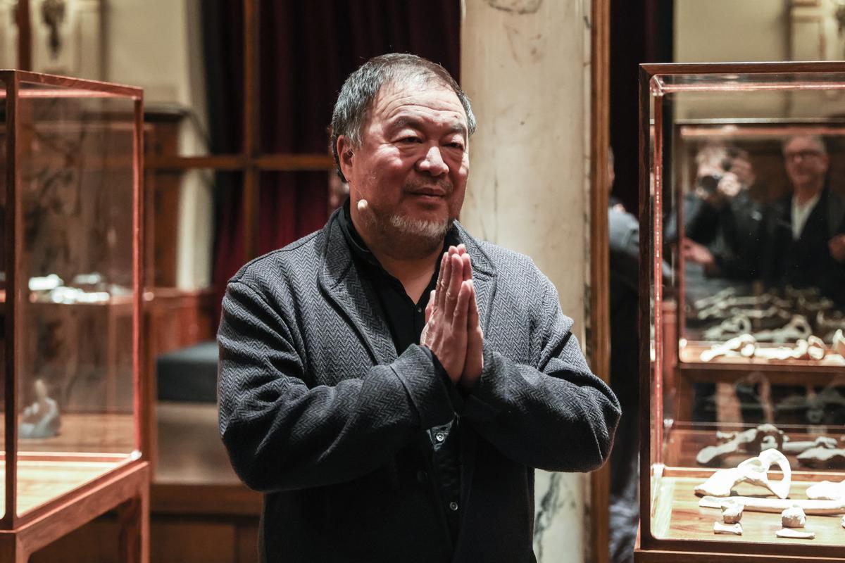 Fotografía de archivo del artista y activista chino, Ai Weiwei.