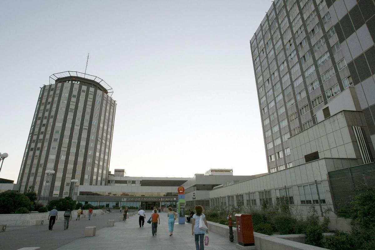El Hospital La Paz, en Madrid.