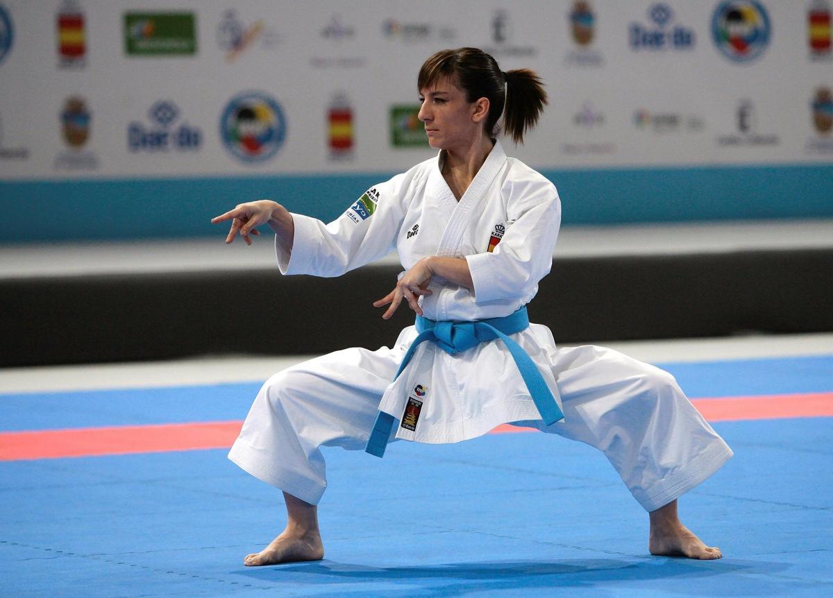 La karateca española Sandra Sánchez, en una foto de archivo. EFE/Pepe Zamora