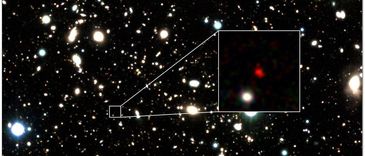 La galaxia más lejana acerca a la humanidad al origen del universo
