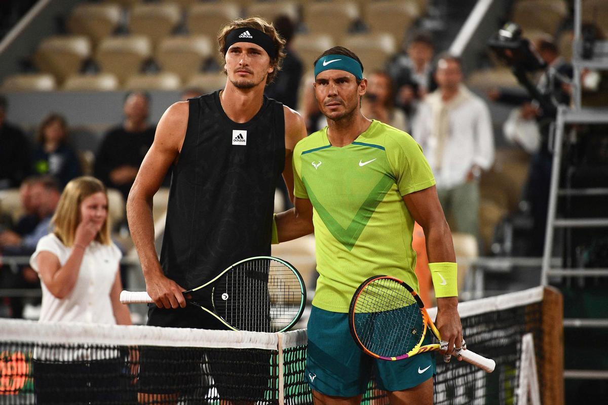 Nadal retirada Alexander Zverev sugiere que Nadal se retirará después